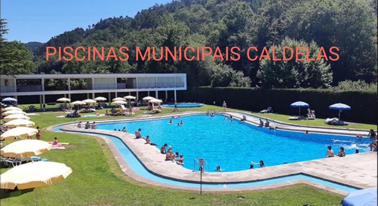 Pensao Continental Machado Hotel กัลเดลาส ภายนอก รูปภาพ